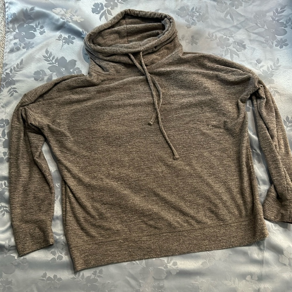 Maurice’s cowl neck earthy, brown, undertones, large